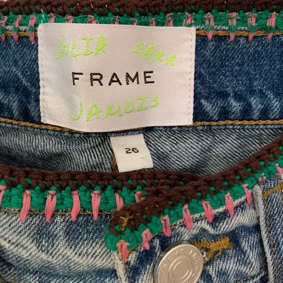 NEW frame Distressed Women Jeans - Picture 4 of 7